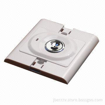 Hidden Camera with 1/3-inch Sony CCD Image Sensor, Auto Tracking White Balance and Smoke Detector